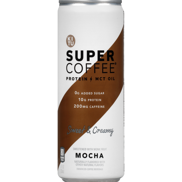 Coffee Super Coffee Enhanced Coffee Beverage, Mocha hero