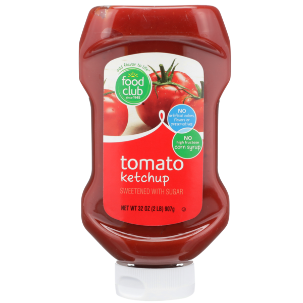 Preserved Dips & Spreads Food Club Tomato Ketchup Sweetened With Sugar hero