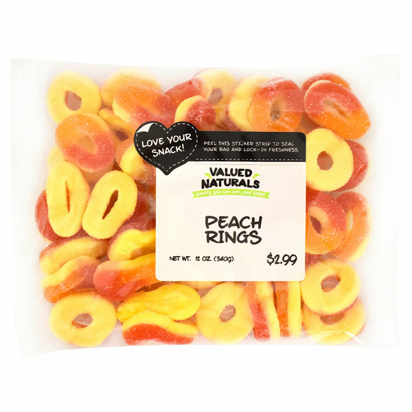 Candy & Chocolate Valued Naturals Peach Rings Candy hero