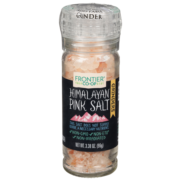 Spices & Seasonings Frontier Co-op Pink Salt, Himalayan, Grinders hero