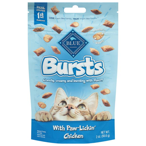 Petco Blue Buffalo Treats for Cats Natural with Paw Lickin