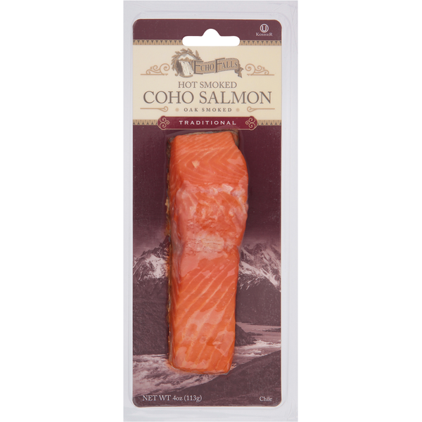 Packaged Seafood Echo Falls Coho Salmon, Hot Smoked, Traditional hero