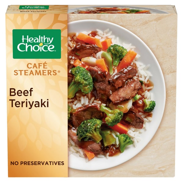 Meals Healthy Choice Café Stmr Beef Teriyaki Frozen Meal hero