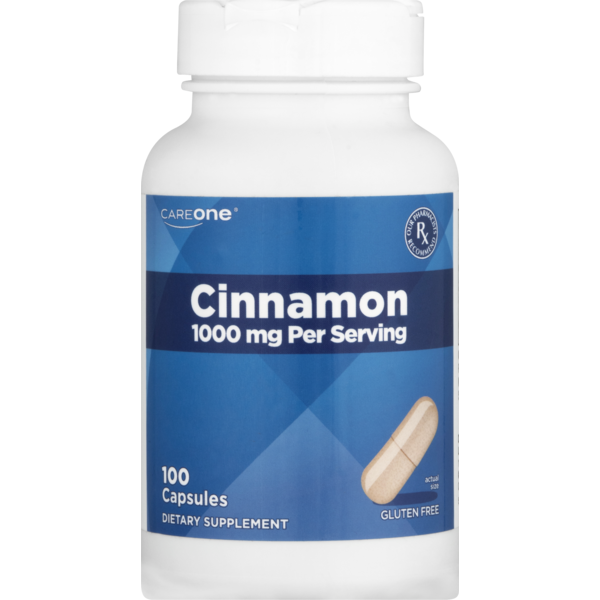 Vitamins & Supplements CareOne Cinnamon, Gluten Free hero