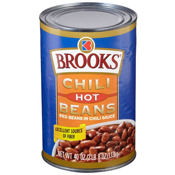 Canned Meals & Beans Brooks Chili Hot Beans hero