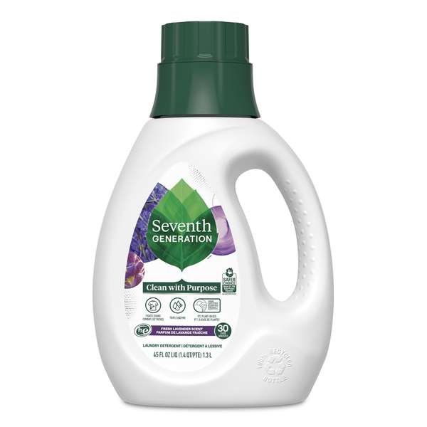 Laundry Seventh Generation Liquid Laundry Detergent Lavender hero