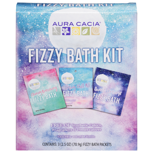 Body Lotions & Soap Aura Cacia Fizzy Bath Kit hero