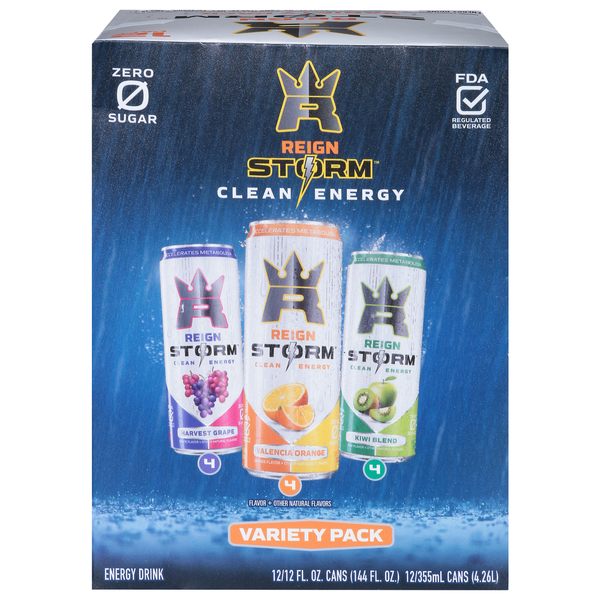 REIGN Energy Drink, Variety Pack hero