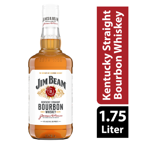 Spirits Jim Beam Kentucky Straight Bourbon Whiskey hero