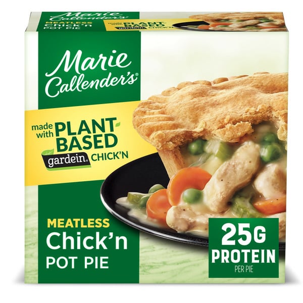 Frozen Meals Marie Callender's Plant-Based Chick'n Pot Pie Frozen Meal hero