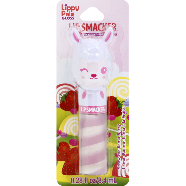 Beauty LIP SMACKERS Lip Gloss, Straw-Ma-Llama Berry hero