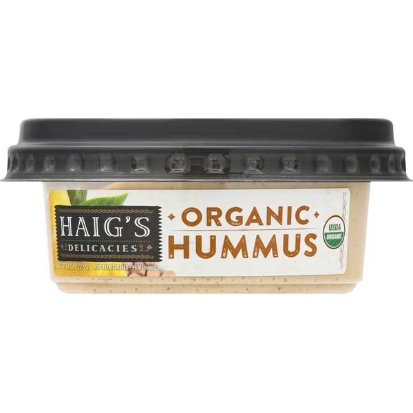 Fresh Dips & Tapenades Haig's Hummus, Organic hero