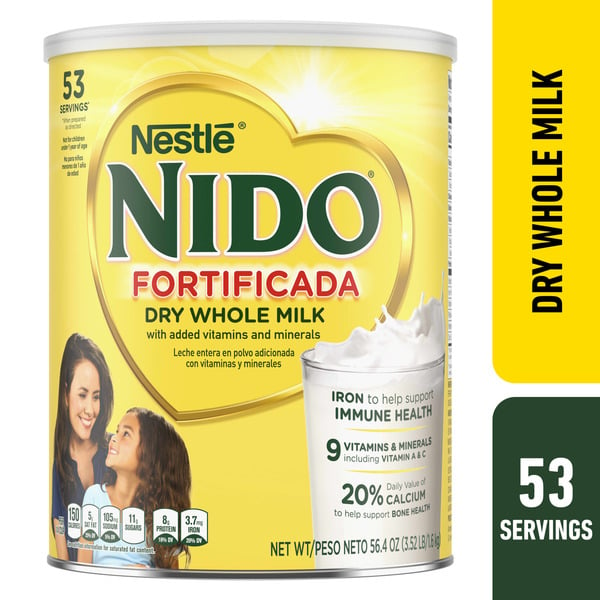 Baby Food & Formula Nestlé Nido Fortificada Dry Whole Milk hero