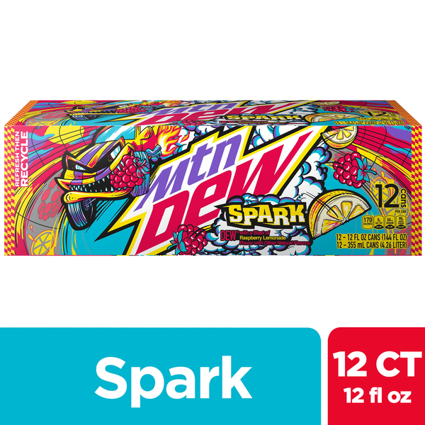 Price Chopper Mountain Dew Spark Raspberry Lemonade Soda Same-Day ...