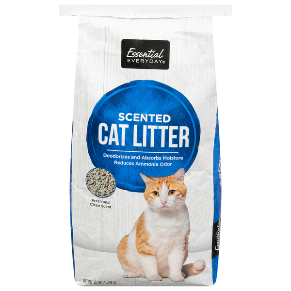 Cat Food & Care Essential Everyday Cat Litter, Fresh and Clean Scent, Scented hero