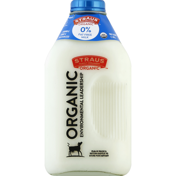 Milk Straus Family Creamery  Milk, Nonfat hero