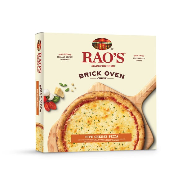 Frozen Meals Rao's 5-Cheese Brick Oven Crust Pizza hero