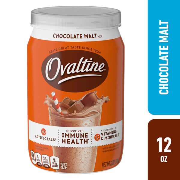 Cocoa & Drink Mixes Ovaltine Chocolate Malt Milk Mix hero