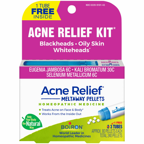 Boiron Acne Relief, Homeopathic Medicine For Acne Relief hero