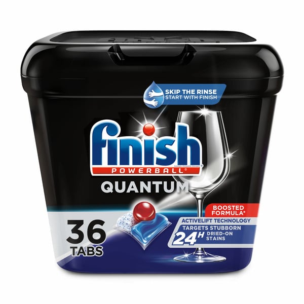 Diapers & Wipes Finish® Quantum Dishwasher Detergent hero