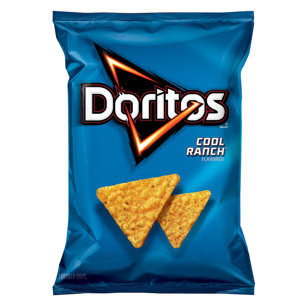 Chips & Pretzels Doritos Tortilla Chips , Cra Cool Ranch hero