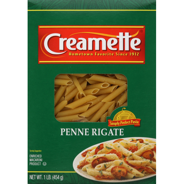 Dry Pasta Creamette Penne Rigate hero