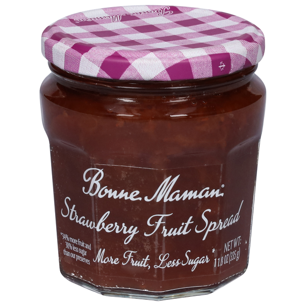 Nut Butters/Jellies/Spreads Bonne Maman Fruit Spread, Strawberry hero