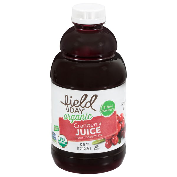 Juice & Nectars FIELD DAY Juice, Cranberry, Organic hero