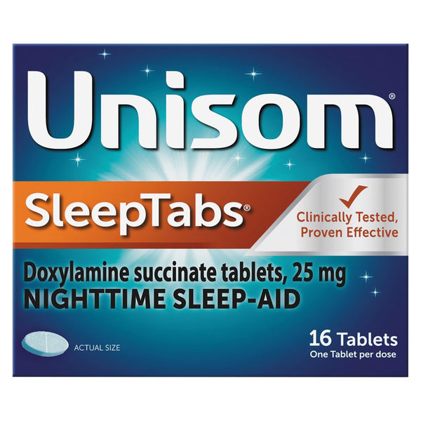 First Aid Unisom Nighttime Sleep-Aid, 25 mg hero