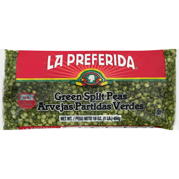 Latino Foods La Preferida Split Peas, Green hero