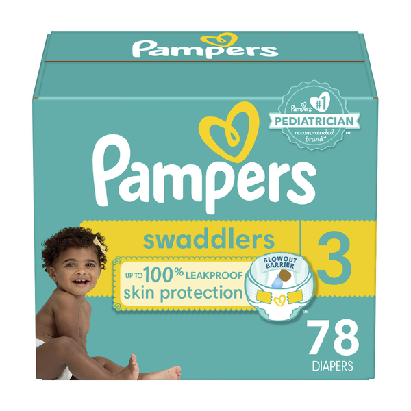 Pampers Swaddlers Diaper Size 3 hero