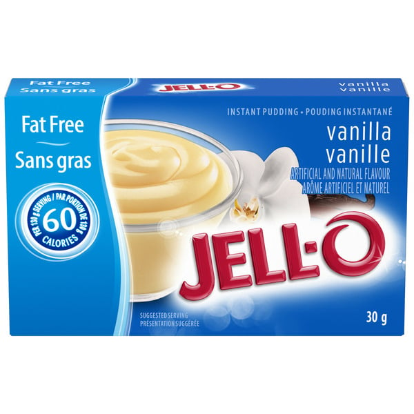 Doughs, Gelatins & Bake Mixes Jell-O Fat Free Vanilla Instant Pudding Mix hero