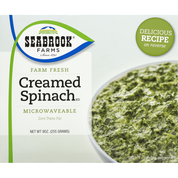 Frozen Produce Seabrook Farms Creamed Spinach hero