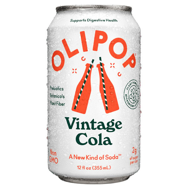 Soft Drinks OLIPOP Prebiotic Soda, Vintage Cola hero