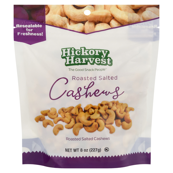 Nuts, Seeds & Dried Fruit Hickory Harvest Cashews, Roasted Salted hero