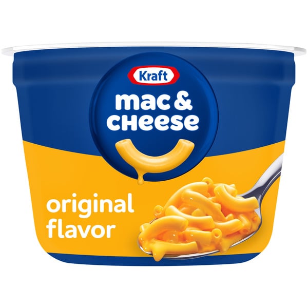 Instant Foods Kraft Original Mac & Cheese Easy Microwavable Dinner hero