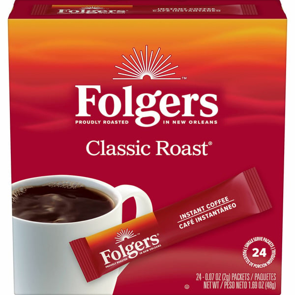 Coffee Folgers Instant Coffee hero