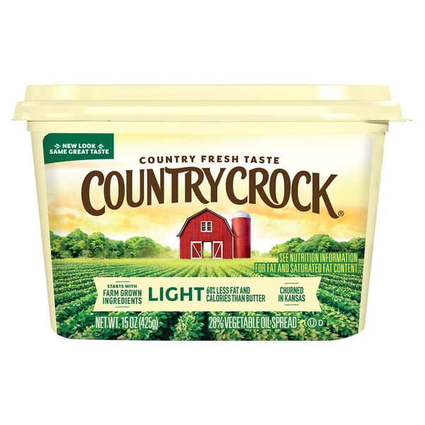 Butter Country Crock Light Vegetable Oil Spread hero