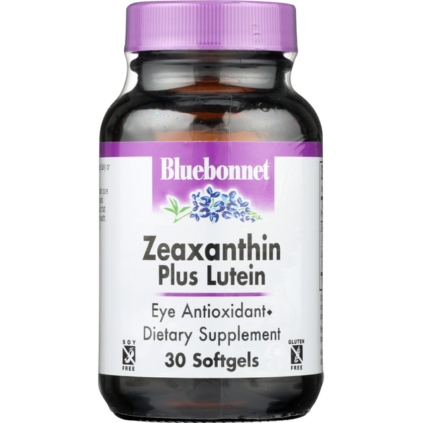 Supplement Combinations Bluebonnet Zeaxanthin Plus Lutein hero