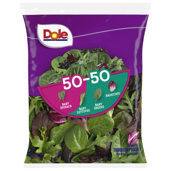 Packaged Vegetables & Fruits Dole 50-50 hero