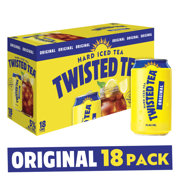 Craft Beer & Cider Twisted Tea Original, Hard Iced Tea hero