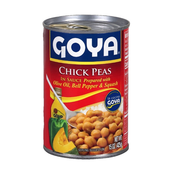 Canned Meat, Seafood & Beans Goya Chick Peas in Sauce hero