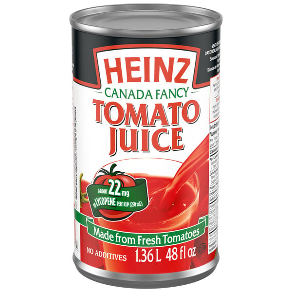 Frozen Juice Heinz Canada Fancy Tomato Juice hero