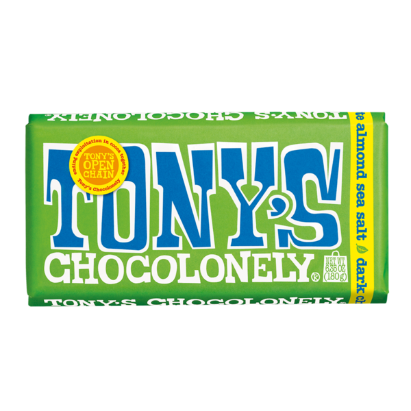 Candy & Chocolate Tony's Chocolonely Dark Almond Sea Salt hero