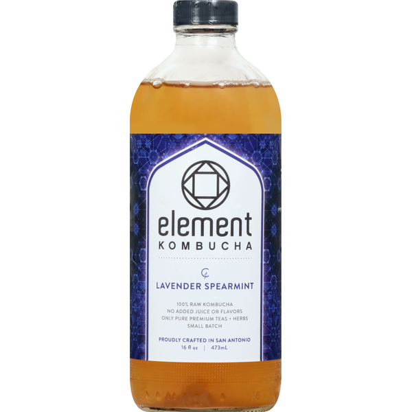 Juice & Nectars Element Kombucha Kombucha, Lavender Spearmint hero