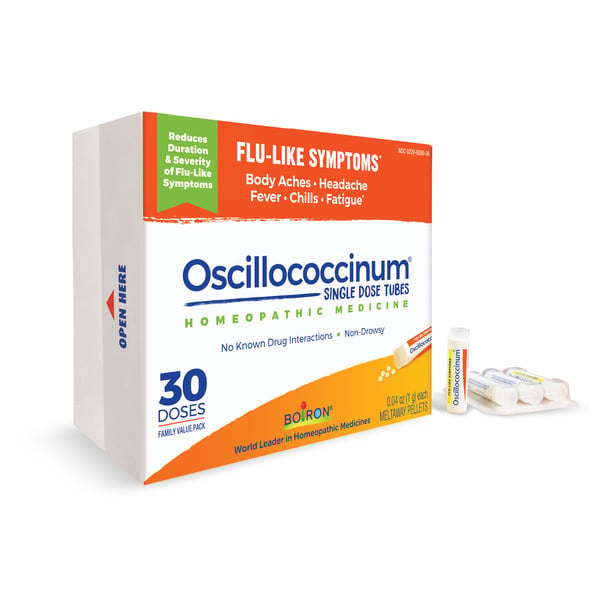 Vitamins & Supplements Boiron Oscillococcinum, Homeopathic Medicine for Flu-Like Symptoms hero