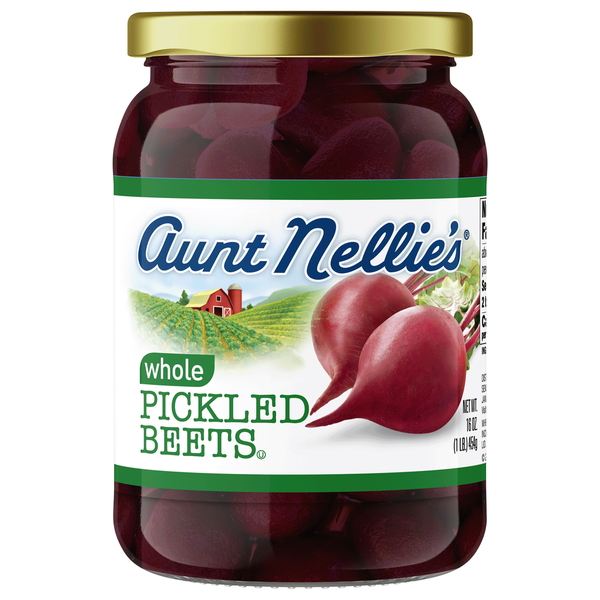 Canned & Jarred Vegetables Aunt Nellie's Pickled Beets, Whole hero