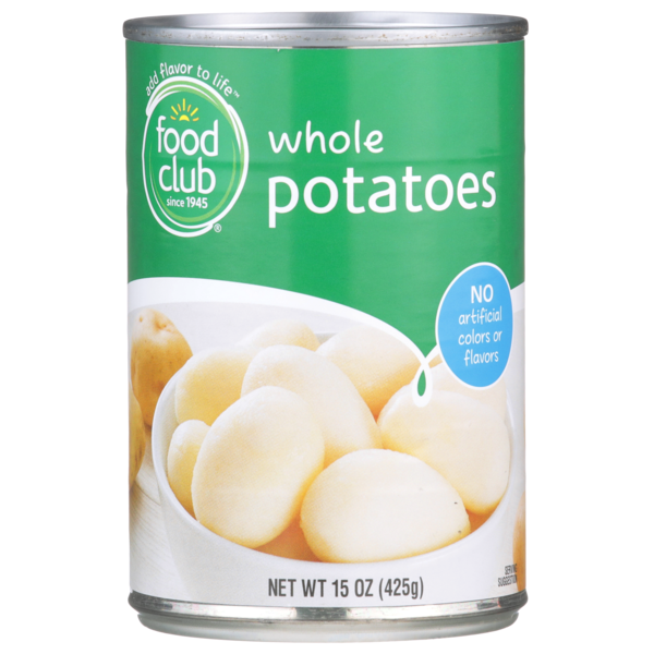 Canned & Jarred Vegetables Food Club Whole Potatoes hero