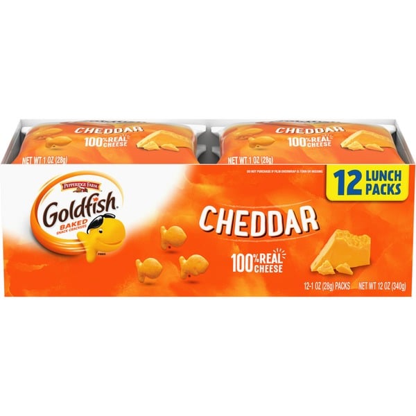 Crackers Pepperidge Farm Goldfish  Cheddar Crackers hero