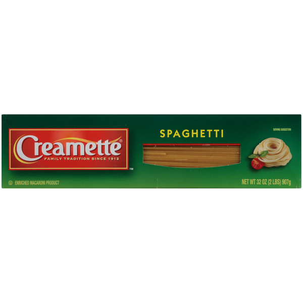 Dry Pasta Creamette Spaghetti hero